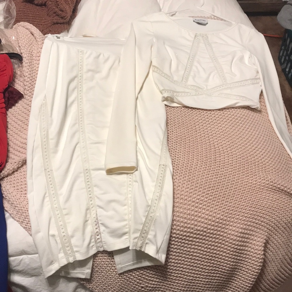 This is a two piece skirt and top worn once.